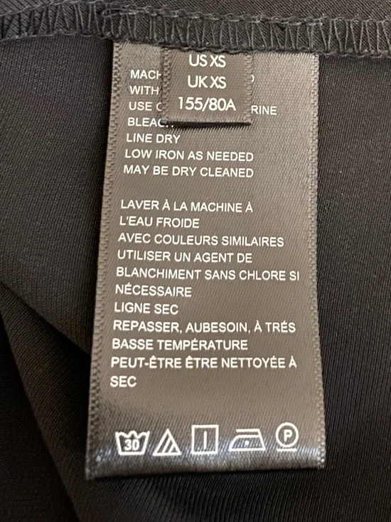 Urban Outfitters Black Cowl Neck Slip Mini Dress - Picture 11 of 14